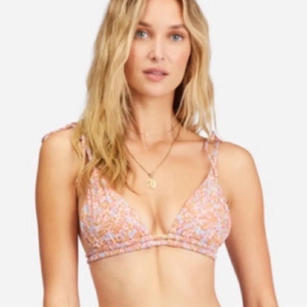 ☀️BILLABONG☀️ Chase The Sun Double Ruched Triangle TANLINES BONDI PANT BIKINI